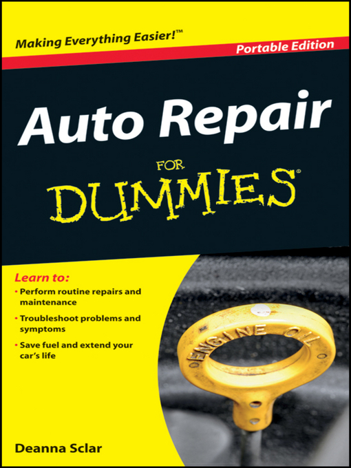 Cover of Auto Repair For Dummies